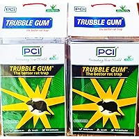 PCI 5 Piece Mouse Trap Non-Toxic Glue Pad Safe for Pets and Children