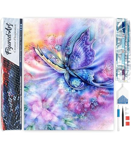 Bimkole 5D Diamond Painting Kit Completo Fai da Te Donna Con Turbante Di Fiori, Donna Africana Pittura Diamante Punto Croce Strass Arte E Creazione Di Mosaico Decorazione Murale Artigianale 30X30cm
