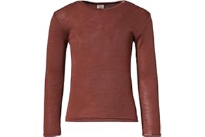 Engel Natur, Maglietta Intima da Bambino, 70% Lana, 30% Seta