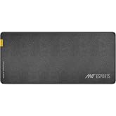 Ant Esports MP290 Gaming Mouse Pad-L- Large with Stitched Edges, Waterproof Non-Slip Base for Gaming & Office – Black