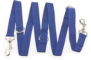Maximum Pet Products Police style Blue dog training lead 6ft Multiple colours 6ft/1.8m
