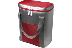 NOTRASH2003 Grosse Kühltasche - Inhalt passend für 6 x 1,5 ltr. Flaschen, Zipper mit Zugband