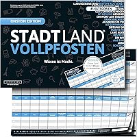 DENKRIESEN - Stadt Land VOLLPFOSTEN® - Wissen ist Macht 'Blue Edition' Offizielle Erweiterung des Klassikers - 50…