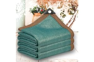 DGSFES Malla Sombra Red Sombra Exterior Toldo protección Solar Resistente a los Rayos Protección Rayos UV 90% contra Heladas Transpitrable Las Plantas Estanque