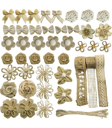 Voarge Lot De 10 Rouleaux De Ficelle De Jute Naturelle De 2 Mm Pour œuvres D'art, Bricolage Et Artisanat, Emballage Cadeau, Décorations De Bouteilles, Affichage D'image Et Ornements (10 Couleurs