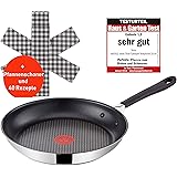 Tefal E43502 Jamie Oliver Pfanne 20 cm, edelstahl: Amazon