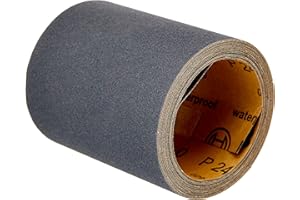 Bosch Professional 1x Sanding Roll SiC (for Coated material, Lacquer, Waterproof, 93 mm x 5 m, P240, Accessory Hand Sanding)