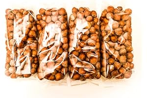 AZIENDA AGRICOLA BERTONE GIUSEPPE DI BERTONE LUCA 1 Kg Nocciole Naturali in Guscio non Tostate confezioni da 250g (4 Confezioni da 250g)