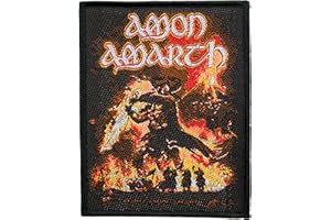 Amon Amarth Aufnäher - Surtur Rising Patch - Gewebt & Lizenziert !!