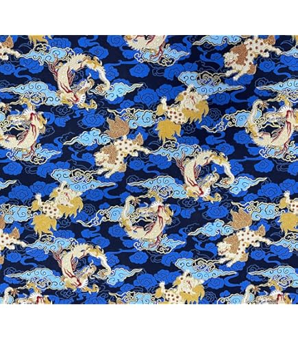 TISSU TOILE DE JOUY LUDIVINE BLEU PIECE DE 2 METRES SUR 280 DE LARGE