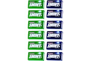 Smint Lata mixta, 6 sabores de menta y 6 de menta verde - Paquete de 12