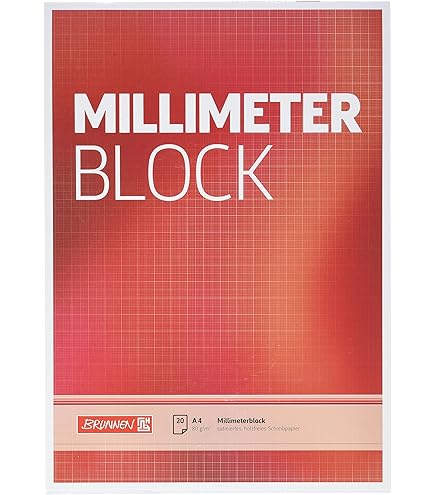 Blocco Carta Millimetrata A4 Herlitz - 25 Fogli A Quadretti 1mm - Foto 8