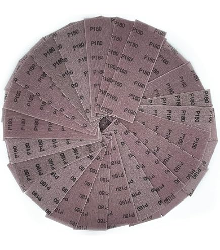 5 Bandes Abrasives En Maille Mirka P240 – Ponçage Sans Poussière, 230x80mm, Pour Ponceuse Orbitale