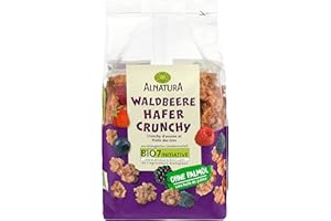 Alnatura Avoine Crunchy Bio Fraise sauvage 375 g