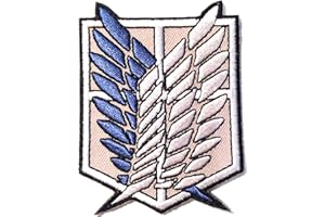 Titan One Europe - Tactical Attack On Titan Recon Corps Wings L'Attaque Des Titans Décoratif Tactique Écusson Brodé