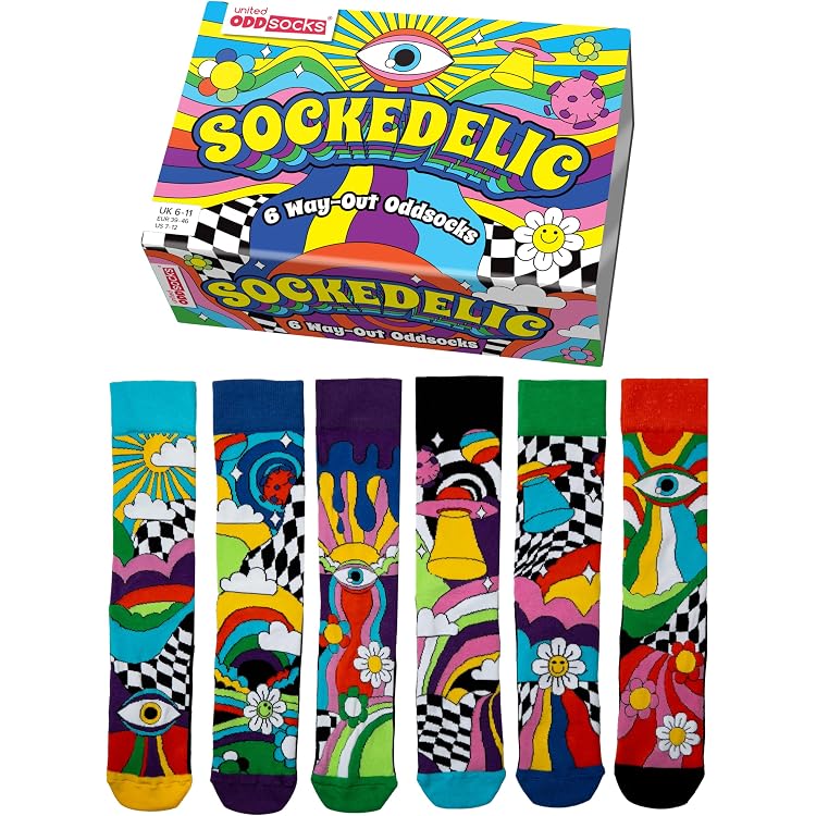 United Odd Socks - 6 Pack Girls Cute Novelty Princess Odd Socks In A Gift Box United Odd Socks - 6 Pack Girls Cute Novelty Princess Odd Socks In A Gift Box