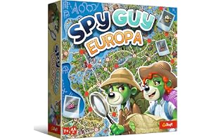 Trefl – Spy Guy Europe – Ett samarbetsinriktat observationsbrädspel för hela familjen, för vuxna och barn från 7 år