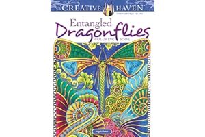 Creative Haven Entangled Dragonflies Coloring Book