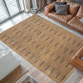 Aden Kaymaz Taban Halı, Aden Sierra 3, Makinada Yıkanabilir Ş&ouml;nil Dokuma Halı (Altın Rengi - 100 x 200cm)