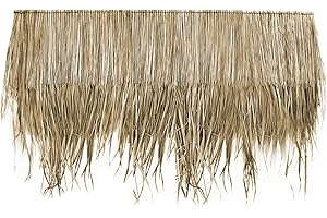 Thaiboo Palmdach Paneele Palmschindel Palmenblätter | Nachhaltiges Naturmaterial | Wetterfest Regendicht und Langlebig | Innen- und Außenbereich | ca. 115 cm x 80 cm | 1 Stück