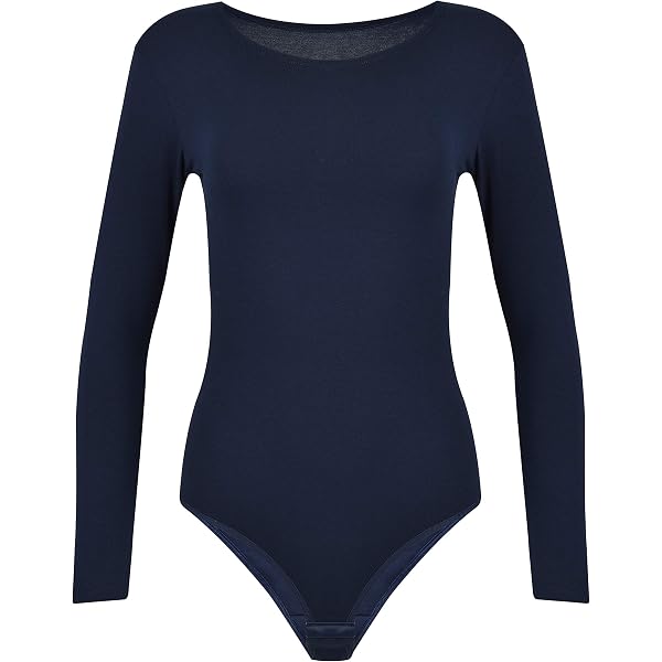 Body SEVEGO Mujer - Cuello Alto Falso, Hombros Descubiertos, Tela Elástica Y Suave, Con Cierre A Presión