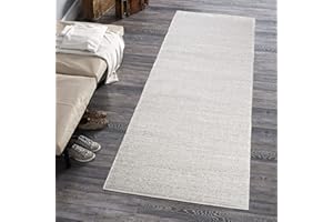 CARPETO RUGS Mazovia Tappeto per Corridoio - Passatoia Corridoio Moderne Astratto - Tappeto a pelo Corto per Ingresso, Salotto - Certificato Oeko-Tex - Corridore a Metro - Grigio Chiaro 90x300cm