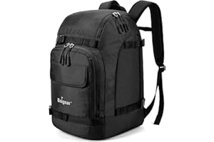 Unigear 50L/70L Ski Boot Backpack, Snowboard Shoes with Helmet Bag, Winter Sports Skiing Skating Rucksack