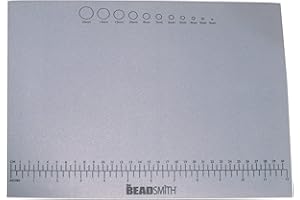 THE BEADSMITH Beadsmith Rutschfeste Perlenmatte (31,8 x 23,5 cm).