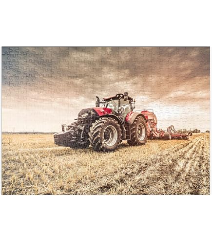 CALVENDO Puzzle ‚Claas Jaguar & Fendt‘ – 1000 Teile, Lege-Größe 64x48 Cm, Premium-Qualität Aus Europa