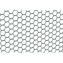 Alberts Sechseckgeflecht Zaun – Verzinkter Stahl, Masche 25 Mm, Höhe 100 Cm, Länge 25 M