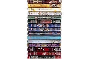 ‎LAMARE Hem Incense Set - Assortment of 15 (with an Exclusive Fragrance) - Total 300 Sticks - Aromatherapy - Meditation - Spirituality - Natural and Ecological