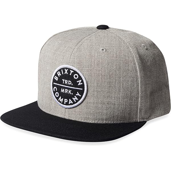 Nine Line Snapback Dropline Hat - Adjustable Baseball Cap With Mesh Back, Embroidered American Flag, Heather Gray - View #2