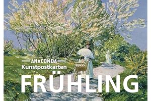 Postkarten-Set Frühling: Kunstpostkarten aus hochwertigem Karton. ca. € 0,28 pro Karte, verschiedene Motive, einzeln heraustrennbar: 17