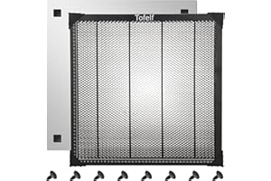 Tofelf Laser Honeycomb Arbeitstisch für laser Graviermaschine, Wabentisch Laserschutzauflage, Desktopschutz, 440 x 440 x 22mm(17.32"*17.32"* 0.86") Passend für Laserschneider und laser gravierer