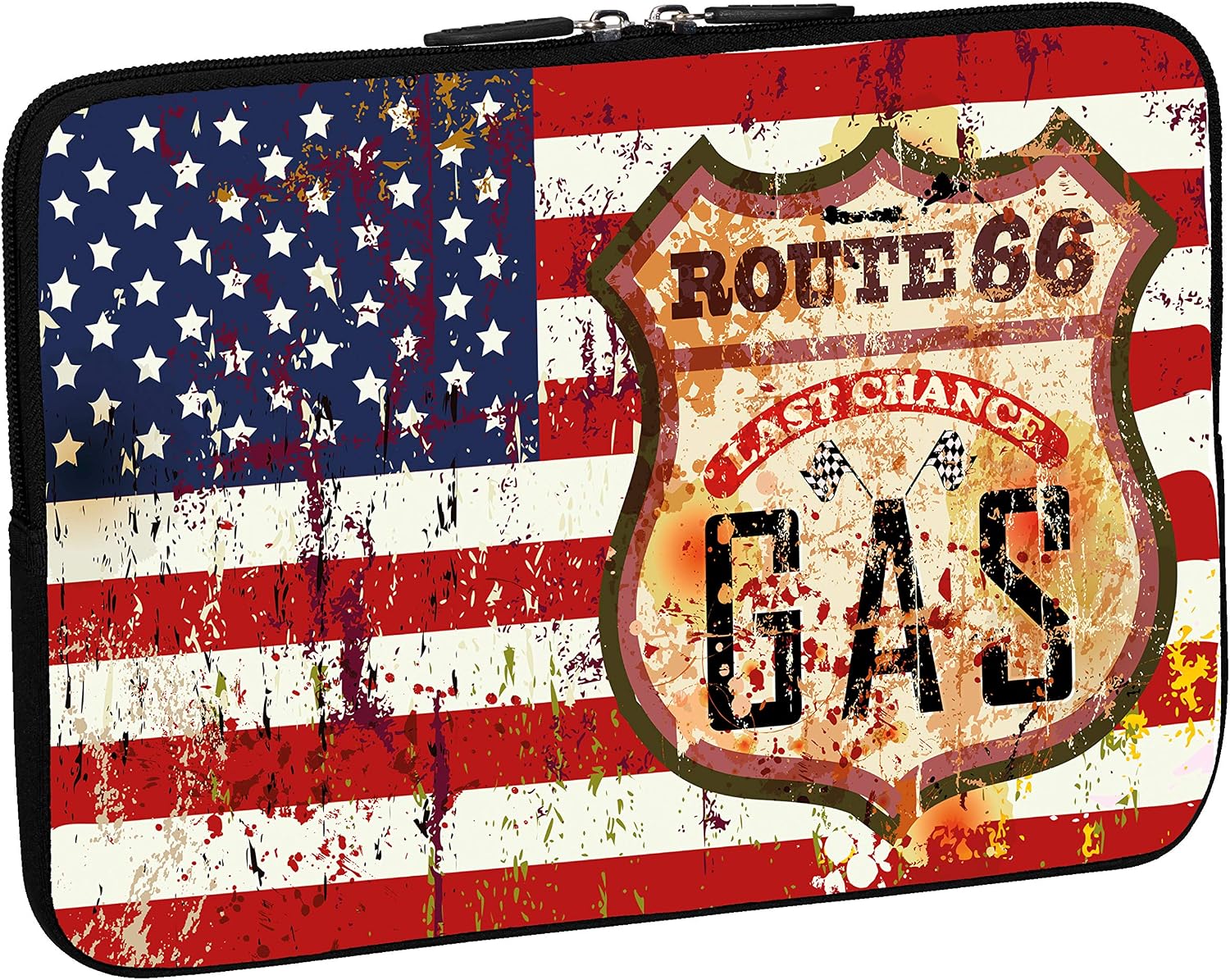 PEDEA GmbH 66060464 - Funda Protectora para portátil de 15.6" con diseño Stars and Stripes