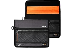 RETO Film X-Protec Bag - Cordura Waterproof, X-Ray Proof, Lead-Free, Radiopaque Fabric, Lightweight, Durable Duo Layer, Radiation-Resistant Protective Film Bag Size M (22.5 x 18.0 cm) (One Piece)