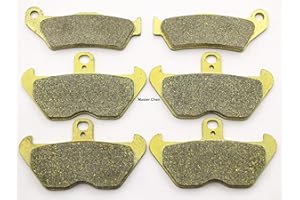 Master Chen Front Rear Brake Pads Brakes for BMW R 1200 C R 1100 GS S RT 1150 GS FA407F FA363R MC0095-PAD