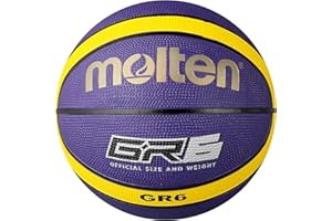 Molten GR Basketball, Indoor/Outdoor, Premium Rubber, Impact Colour