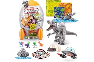 ZURU SMASHERS SMASHERS-DINOS VS ALIENS - SERIA 1-DINOS VS ALIENS ROCKET (SPINOSAURUS)