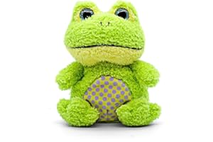 Kuki Peluche Riscaldabile al Microonde - Peluche Microonde - Peluche Rana Scaldasonno - Peluche con Semini per Microonde - Peluche Scalda Microonde - Pupazzo Riscaldabile Microonde - Peluche Termico