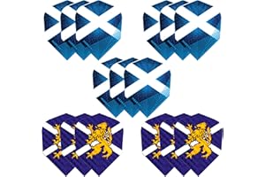 Harrows Darts Flights - 15, 30, 60 Flight Packs I 100 Micron Dart Flights I Premium Extra Strong Made in UK I Professional Darts Accessories