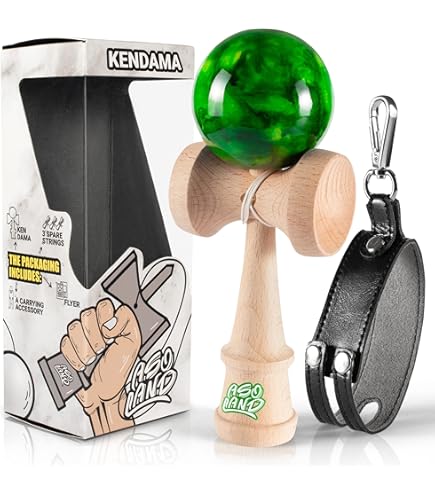 Jeu de plein air Krom Kendama Jody Barton Skeletons Rose