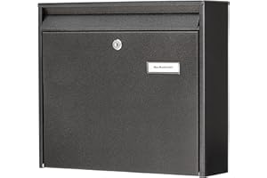 Burg-Wächter skrzynka na listy w formacie A4, norma UE EN 13724, stal ocynkowana, Mail 5877 E, żelazo