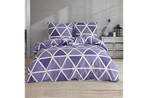 ‎MIXIBABY Mixibaby Bettwäsche Bettgarnitur Bettbezug Bedruckt Baumwolle 135x200 155x220 200x200, Größe:135 x 200 cm, Design Bettwäsche:Berkia Blau