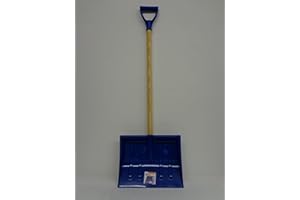 gopart Pala da neve per bambini, in plastica, in polipropilene, piatta, blu