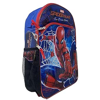 spiderman clear backpack