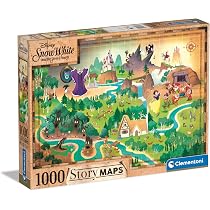 Puzzle Story Maps Disney: The Jungle Book - 1000 Peças - Clementoni | A