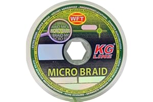 WFT Micro Braid KG Chartreuse 150m - Geflochtene Angelschnur