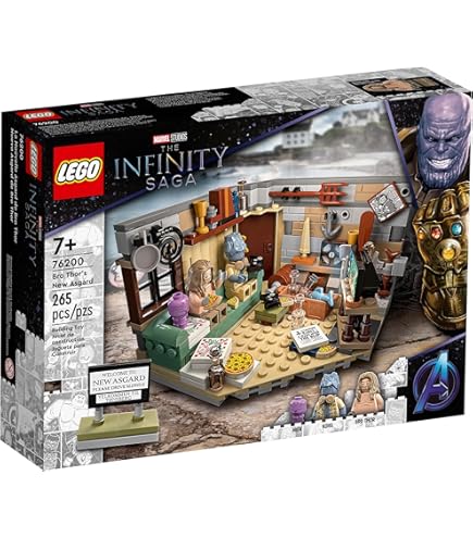LEGO Marvel Studios 76200 The Infinity Saga: Bro Thor's New Asgard