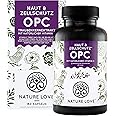 NATURE LOVE® OPC Traubenkernextrakt - Aus französischen Trauben UND Extraktion in Frankreich - 800mg Extrakt je Tagesdosis - 